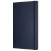 Carnet Moleskine Souple - 13x21 cm - Pages blanches - Bleu saphir