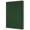 Carnet Moleskine Rigide - 19x25 cm - Pages blanches - Vert Myrte