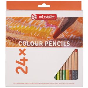 24 Crayons de Couleur Talens Art Création