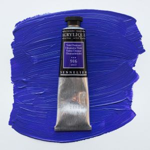 Peinture Acrylique Sennelier - extra-fine - 60ml - violet outremer
