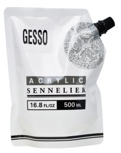 Gesso Blanc Sennelier - pack de 500 ml
