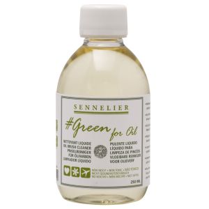 Nettoyant pour peinture à l'huile Sennelier Green for oil - 250 ml