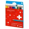 18 Crayons de Couleur Aquarellables Caran D'Ache
