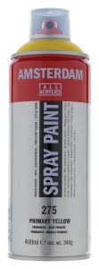 Bombe de Peinture Acrylique Amsterdam - 400ml - jaune primaire