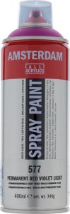 Bombe de Peinture Acrylique Amsterdam - 400ml - violet rouge permanent clair