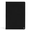 Carnet Papier Pierre Karst - Rigide - 14,8x21 cm - Noir - Pages blanches