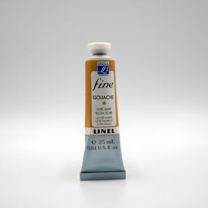 Gouache Fine Lefranc Bourgeois - 25ml - Ocre jaune