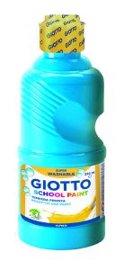 Flacon de Gouache Lavable Giotto - 250ml - cyan