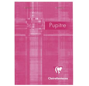 Bloc-Notes Clairefontaine Pupitre - 10,5x14,8 cm - 80 feuilles - petits carreaux