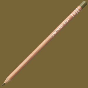 Crayon de Couleur Luminance Caran d'Ache - olive brunâtre