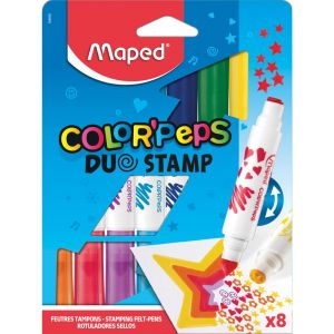 Feutres Maped Color Peps Duo Stamp