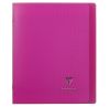 Cahier Clairefontaine Koverbook - 17x22 cm - 96 pages - Séyès - rose