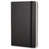 Carnet Moleskine Rigide - 13x21 cm - Pages blanches - Noir