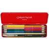 12 Crayons de Couleur Caran d'Ache Prismalo Bicolore