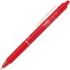 Stylo Frixion Clicker Pilot - pointe moyenne 0,7 mm - rouge