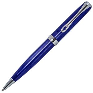 Stylo-Bille Diplomat Excellence A2 skyline blue et chrome 