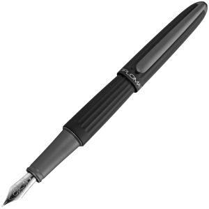 Stylo-plume Diplomat Aero - noir - plume moyenne