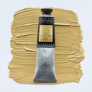 Peinture Acrylique Sennelier - extra-fine - 60ml - or jaune iridescent