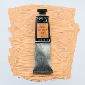 Peinture Acrylique Sennelier - extra-fine - 60ml - jaune brillant rougeâtre