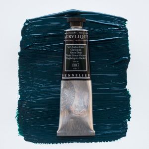 Peinture Acrylique Sennelier - extra-fine - 60ml - vert anglais foncé