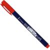 Feutre Tombow Fudenosuke - pointe dure - rouge