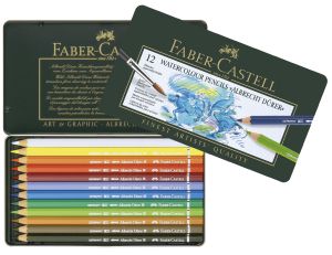 Crayons de Couleur Faber-Castell Albrecht Dürer - boîte de 12