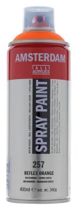 Bombe de Peinture Acrylique Amsterdam - 400ml - orange reflex