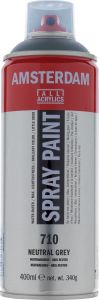 Bombe de Peinture Acrylique Amsterdam - 400ml - gris neutre