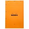 Bloc-Notes Rhodia n° 20 - A4 - 80 feuilles perforées - grands carreaux