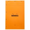 Bloc-Notes Rhodia n° 20 - A4 - 80 feuilles perforées - grands carreaux