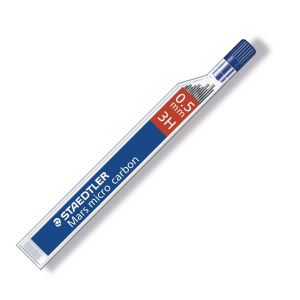 Étui de 12 Mines pour Porte-Mine Staedtler- 0,5 mm - 3H