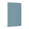 Carnet Papier Pierre Karst - 10,5x14,8 cm - Bleu acier - Pages blanches