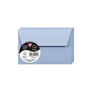 20 Enveloppes Pollen Clairefontaine - 90x140 mm - bleu lavande