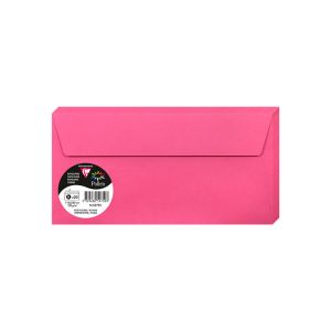 20 Enveloppes Pollen Clairefontaine - 110x220 mm - rose fuchsia