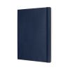 Carnet Moleskine Souple - 19x25 cm - ligné - Bleu saphir