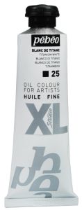 Peinture à l'Huile Pébéo Studio XL - 37 ml - blanc de titane