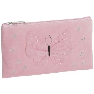 Trousse Papillon - rose