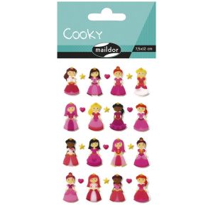 Stickers Cooky Maildor -  princesses 2
