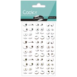 Stickers Cooky Maildor - yeux rigolos