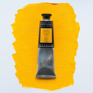 Peinture Acrylique Sennelier - extra-fine - 60ml - laque jaune