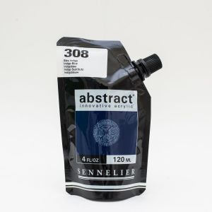 Peinture Acrylique Abstract Sennelier - 120ml - bleu indigo