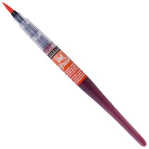 Ink Brush Sennelier - orange Sennelier