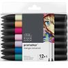 Set de 13 Feutres Promarkers - Manga romance