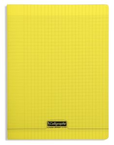 Cahier 24x32 cm Calligraphe - 96 pages - Séyès - jaune