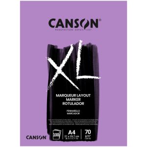 Bloc Papier Layout Canson Marker XL - A4 - 100 feuilles - 70g/m²