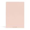 2 Cahiers Papier Pierre Karst - Souple - 14,8x21 cm - Rose poudré - Ligné + Pages blanches