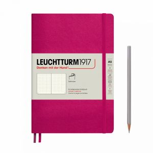 Carnet Leuchtturm souple - 14,5x21cm - Baie - pointillés