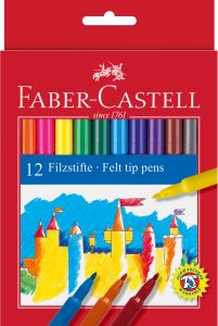 Pochette de 12 Feutres Faber-Castell