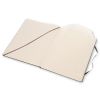 Carnet Moleskine Rigide - 19x25 cm - Pages blanches - Noir