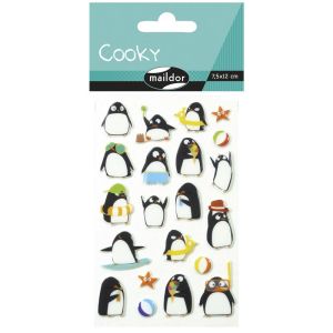Stickers Cooky Maildor -  pingouins